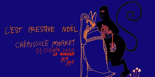 \ud83e\udebe\u200b March\u00e9 de cr\u00e9ateur\u00b7ices d'automne x Cr\u00e9puscule Market \u00e0 La Grenze