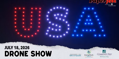 Paperfest Patriotic Drone Show