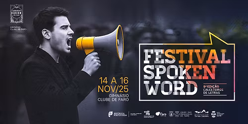\ud83c\udf99\ufe0f9\u00aa Edi\u00e7\u00e3o do Festival Spoken Word - Calceteiros de Letras