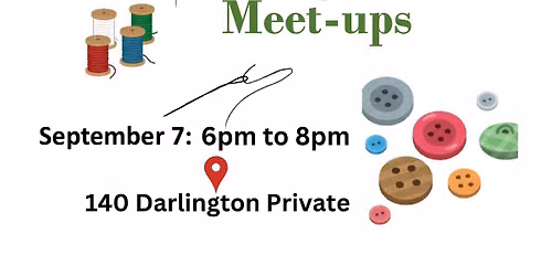 Monthly Monday Mending Meet-ups! - September edition