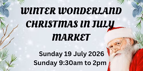 Winter Wonderland Christmas in July Market 