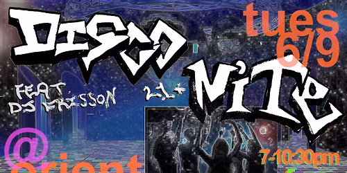 Disco Night w DJ Frisson