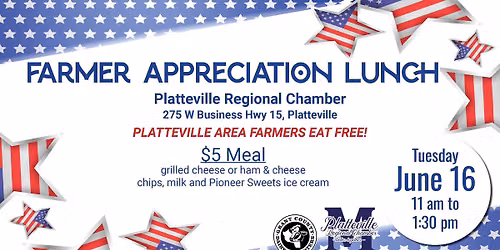 Farmer Appreciation Lunch