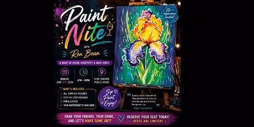 PaintNite - June 22nd at Olde Sonoma Public house 