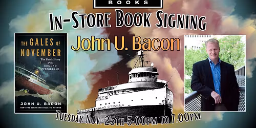 John U. Bacon Book Signing