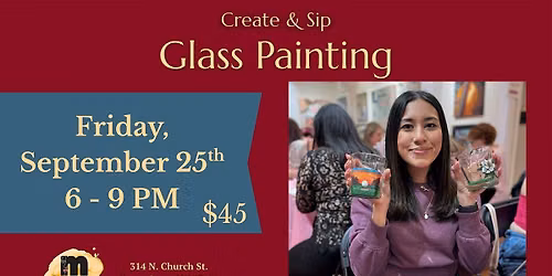 Open Glass Painting | Create & Sip