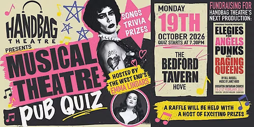 Handbag Theatre Presents: Musical Theatre Pub Quiz
