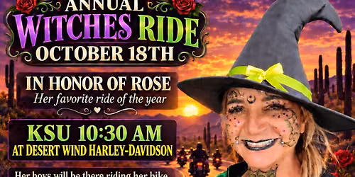Annual Witches Ride