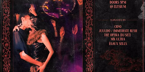 GLAZE MAGAZINE RELEASE PARTY: R.I.P. TO THE DANCE FLOOR