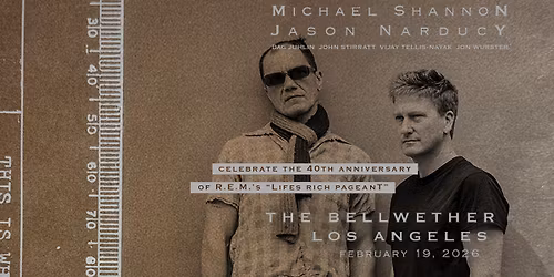 Michael Shannon & Jason Narducy play R.E.M.s Lifes Rich Pageant at The Bellwether