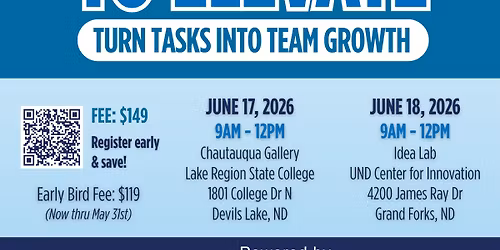 Delegate to Elevate: Turn Tasks into Team Growth - Grand Forks