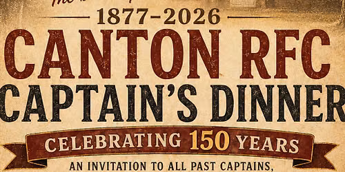 Canton RFC Captains Dinner