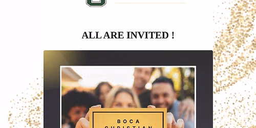2026 Boca Christian Alumni Reunion