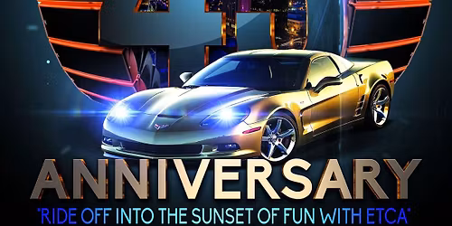 East Texas Corvette Association 43rd Anniversary