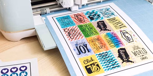 Cricut Cutting: Patriotic Stickers