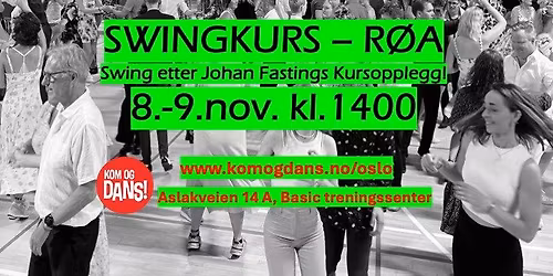 Swingkurs p\u00e5 R\u00f8a - helgekurs