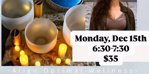 "Find Your Center" Sound Bath and Guided Meditation