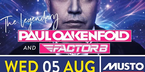 Paul Oakenfold & Factor B dance party sponsored by Musto