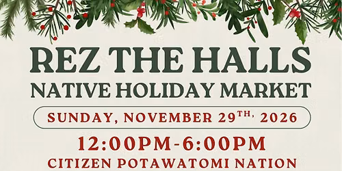 Rez the Halls Native Holiday Market
