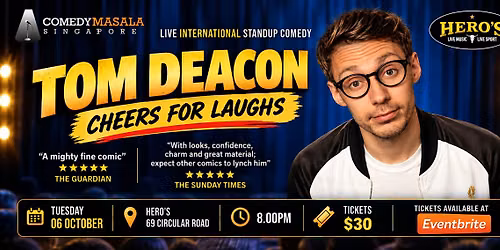 Tom Deacon - CHEERS FOR LAUGHS