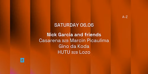 TOFFLER Presents Nick Garcia and friends