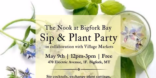 Sip & Plant Party