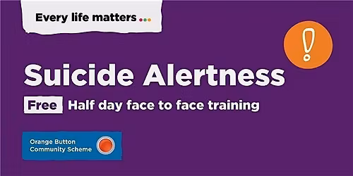 Suicide Alertness Training - Kendal - 16th April