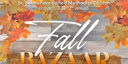 St. Bethlehem UMC Fall Bazaar