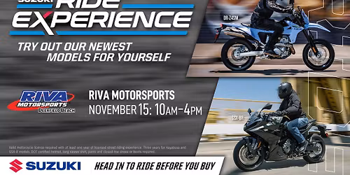 Suzuki Ride Experience. Street Bike Demo