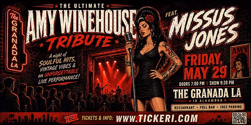 Amy Winehouse Tribute feat. Missus Jones | Live at The Granada LA