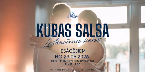 Kubas Salsas intens\u012bvie deju kursi ies\u0101c\u0113jiem