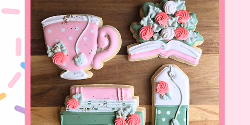 Books & Tea Themed Cookie Class