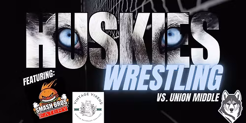 SHMS Wrestling vs. Union 8th Grade Night