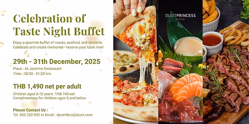 Celebration of Taste Night Buffet \ud83c\udf89\ud83c\udf7d\ufe0f\ud83e\udd42\ud83c\udf1f