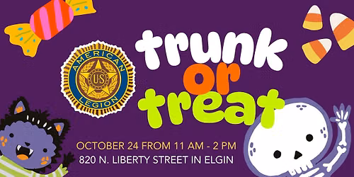 Trunk or Treat at American Legion Post 57 Elgin