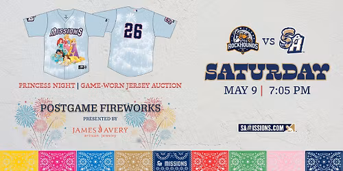 5\/9 - Princess Night + Postgame Fireworks at the Wolff