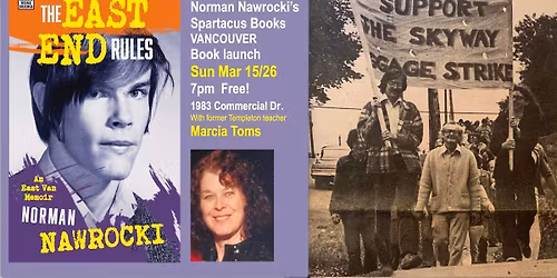 Norman Nawrocki\u2019s Spartacus Books VANCOUVER Book launch