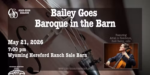 Bailey Goes Baroque in the Barn