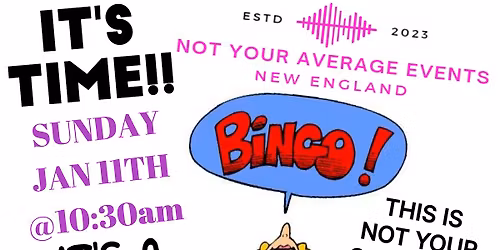 Not Your Grandma's Comedy Bingo Brunch at Marasco's In Cranston RI