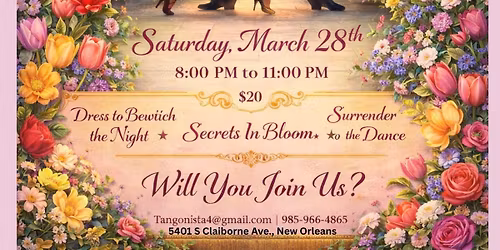 Spring Milonga by NOLA Tango