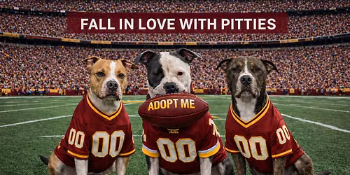 \ud83c\udf41\ud83d\udc3e\ud83c\udfc8 Fall in Love with Pitties: Football Celebration & Trivia Night \ud83c\udfc8\ud83d\udc3e\ud83c\udf41
