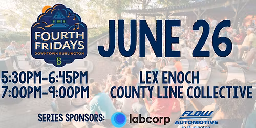 4th Fridays Concert Series- June 2025