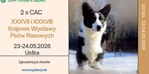 23-24.05 Ustka 2xKrajowa Wystawa Ps\u00f3w Rasowych