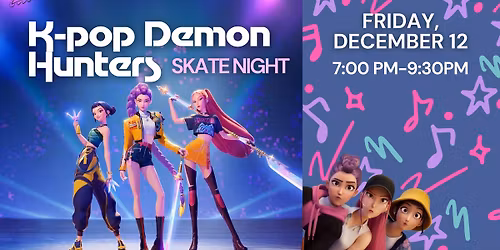 K-Pop Demon Hunters Skate Night