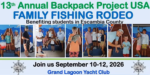 13th Annual Backpack Project USA Family Fishing Rodeo