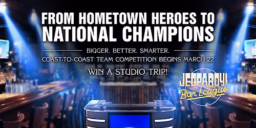 Jeopardy! Bar League National Championship at The Brass Tap Baltimore \u2014 Eve