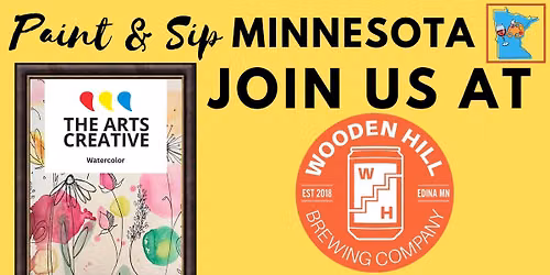 July 9 Watercolor & Ink \u2013 Creative Exploration Night at Wooden Hill Brewing