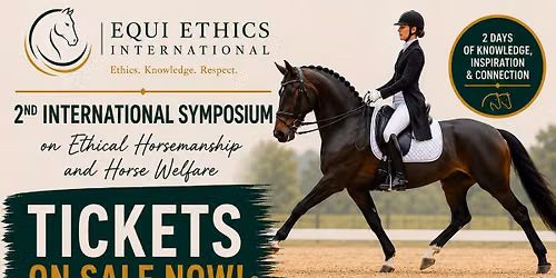 2nd International Symposium on Ethical Horsmanship and Horse Welfare
