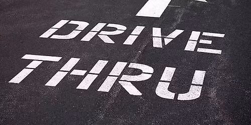 Drive through Drop off