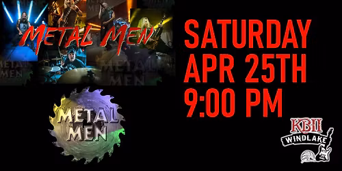Metal Men at Kelly's Bleachers Wind Lake!